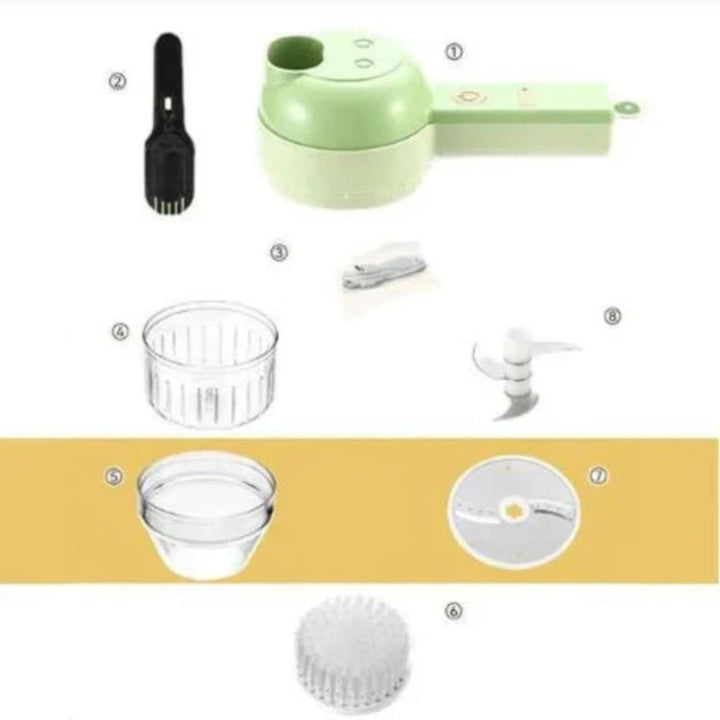 Stornfield 4-in-1 Manual Food Processor