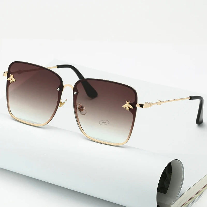 Charlotte Sunglasses | Oversized & Rimless | Stornfield