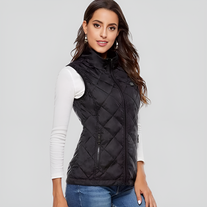 Stornfield | Heated vest for women with dual control and 9 heating zones – comfort and warmth for every season