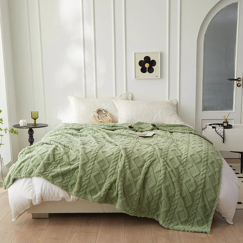Double-sided Luxury Wool Blanket for Comfort & Style | Stornfield
