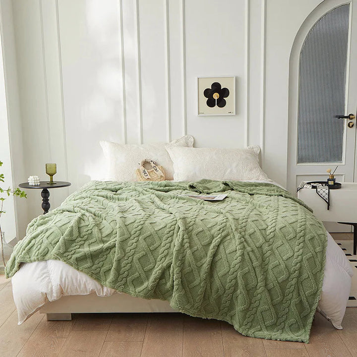 Double-sided Luxury Wool Blanket for Comfort & Style | Stornfield