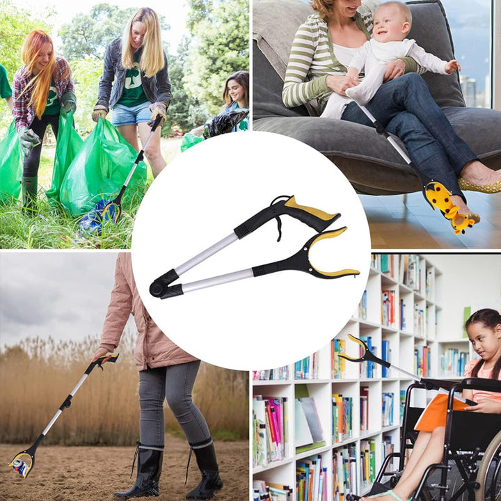 Foldable grabber with 360° rotating clip | Stornfield