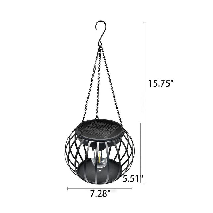 Solar Pumpkin Lantern Design LED Outdoor Hanging Decorative Light | Stornfield