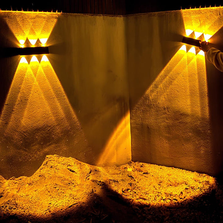 Prism Solar Wall Light | Stornfield