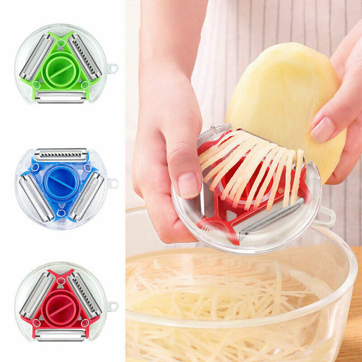 Stainless Steel 3-in-1 Peeler | Stornfield