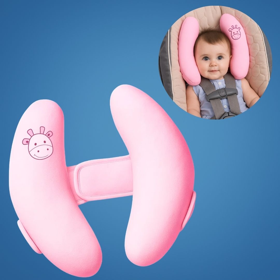 CuddleGuard | Baby Head Protection Cushion – Shock-Absorbing Banana Cushion – Breathable – Safety Lift for Stroller and Toddler