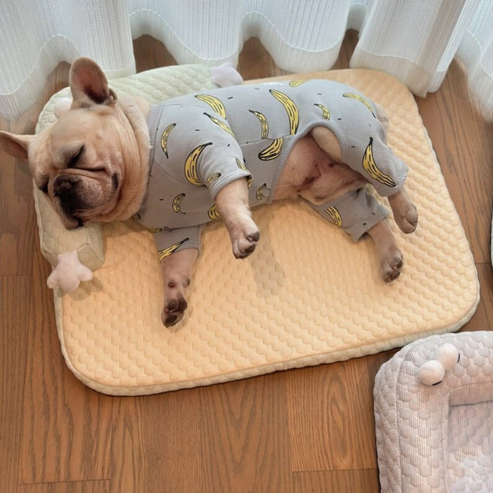 Cooling Pet Bed with Neck Guard Breathable Supportive Washable | Stornfield