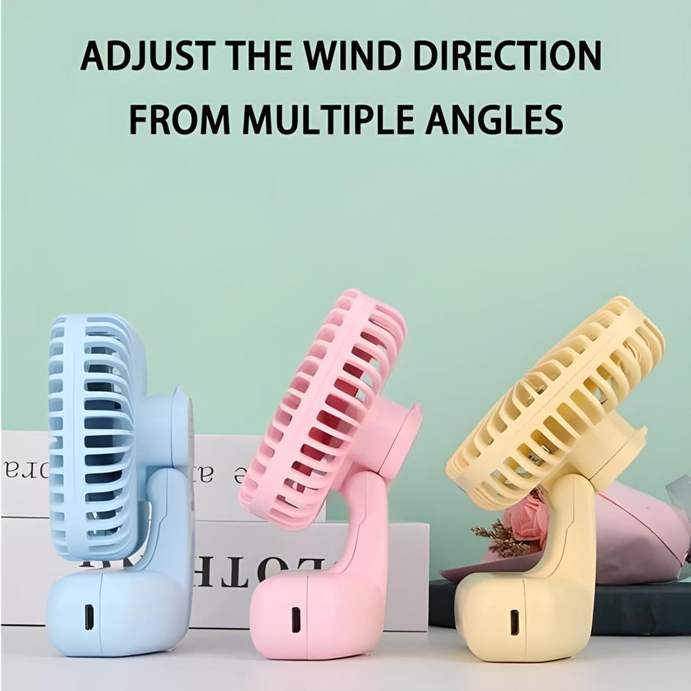 Portable USB Rechargeable Mini Handheld Fan | Stornfield