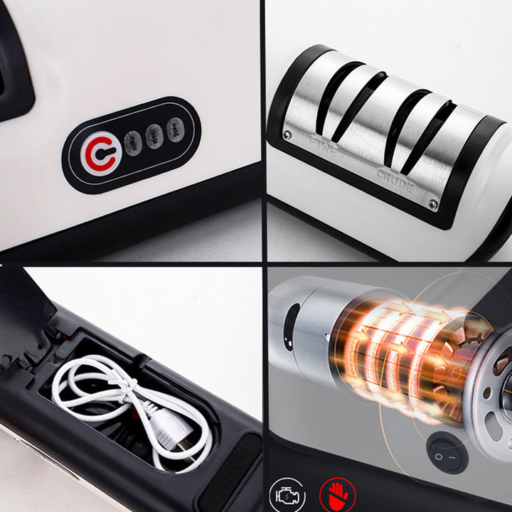 USB rechargeable electric knife sharpener | Stornfield