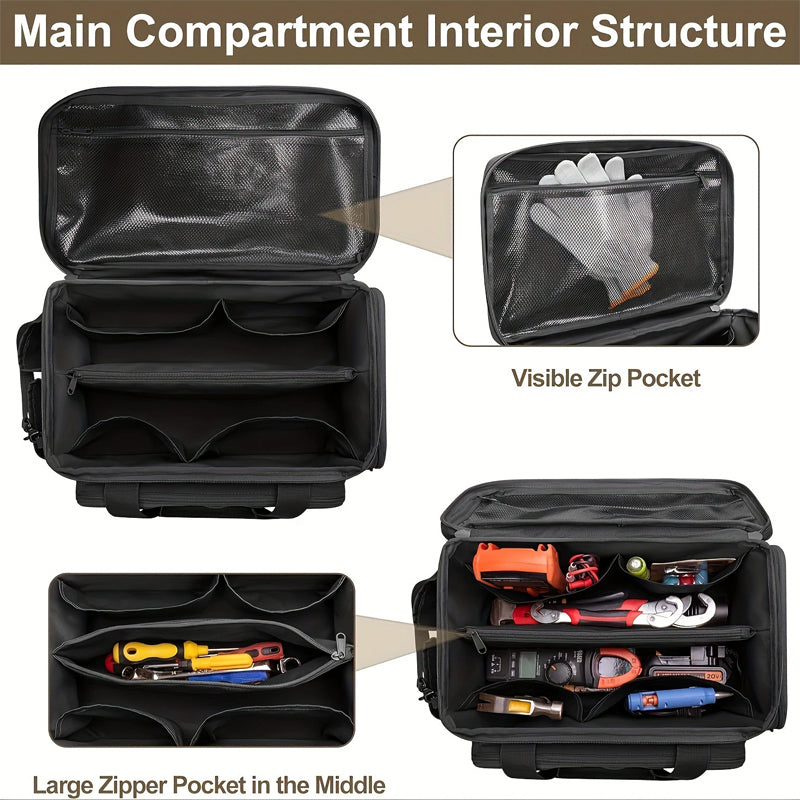 TitanGrip Canvas Tool Bag 14 Inch | Stornfield