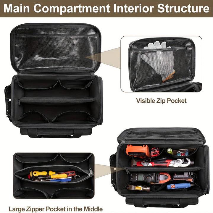 TitanGrip Canvas Tool Bag 14 Inch | Stornfield