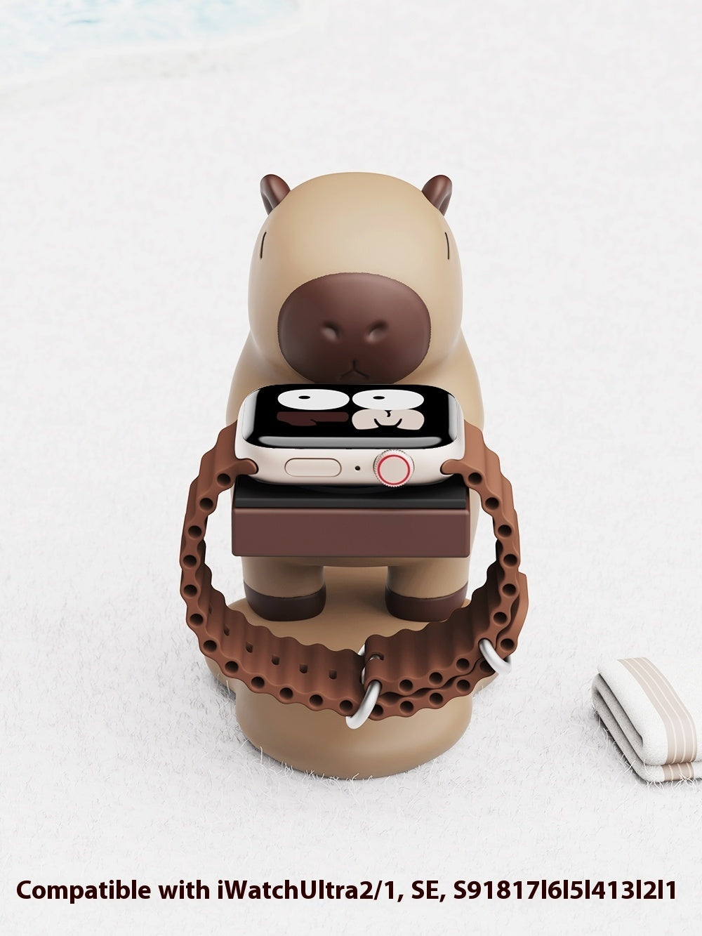 Stornfield | Capybara Charging Stand for Apple Watch