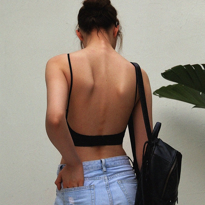 Stornfield | LOW BACK WIRELESS LIFTING LACE BRA