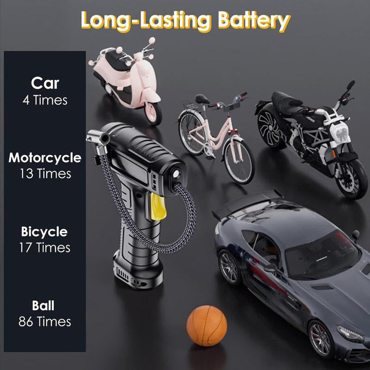 RiderPulse — Finally stress-free and safe: Inflate tires in record time | Stornfield