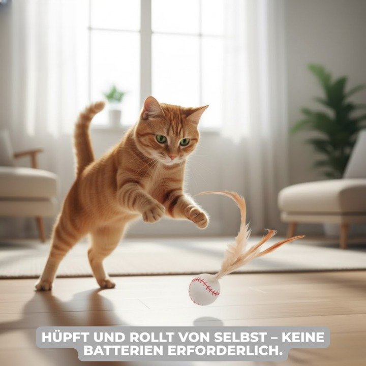FetherSprint — Unleash the wild hunter in your cat with silent play fun! | Stornfield