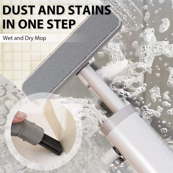 Rotatable self-squeegee mini mop. | Stornfield