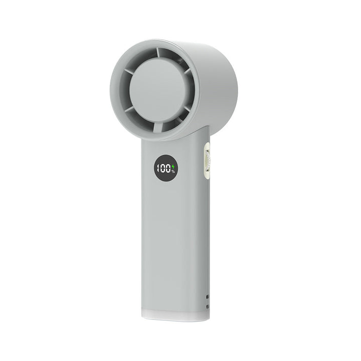 3600mAh USB Rechargeable Handheld Fan with LED Lamp | Stornfield