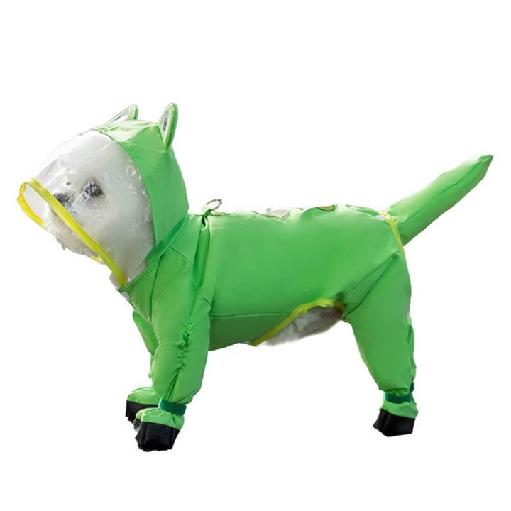Stornfield | Waterproof Animal-Shaped Dog Raincoat with Tail