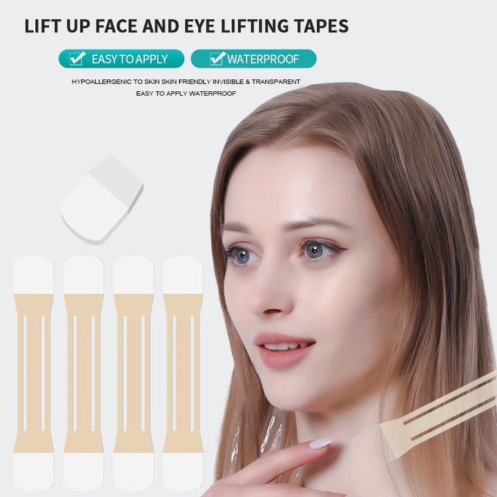 Stornfield | Neck Lifting Tape | Instant Firming & Sculpting Effect | Invisible & Skin-Safe Adhesive