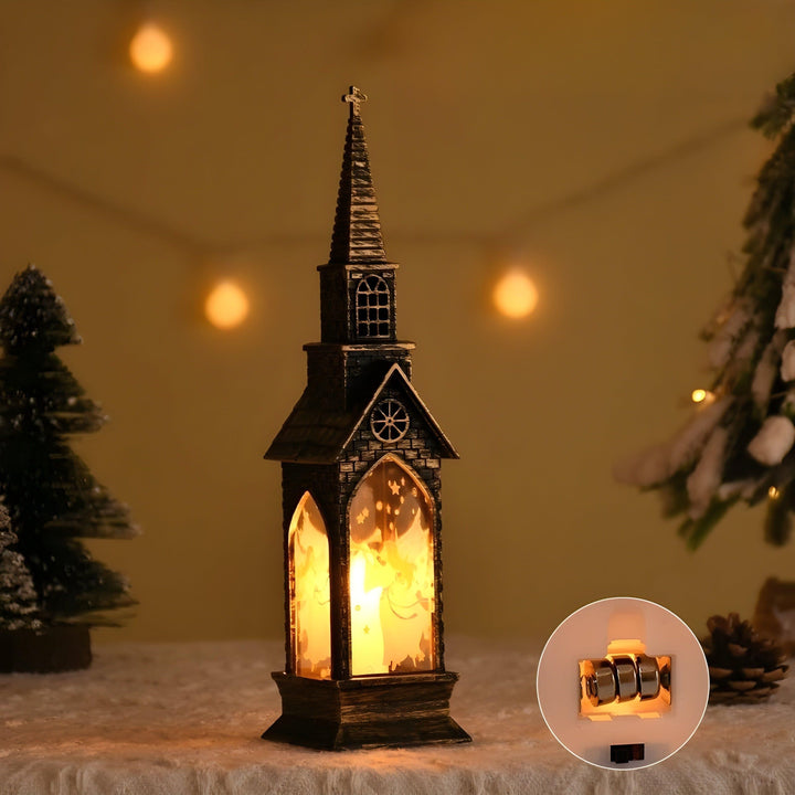 HolidayGlow Light - Modern Christmas Ornament LED Light | Stornfield