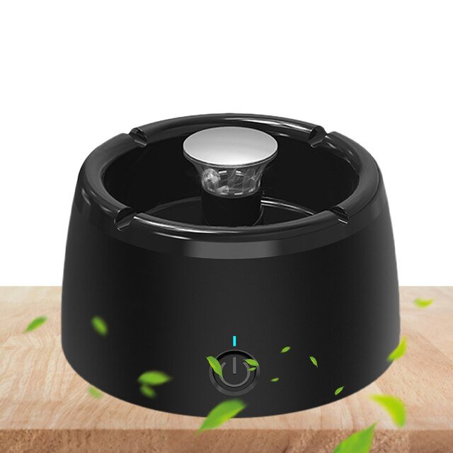 Stornfield | Odorless and smokeless ashtray - Portable smoke sensor with perfume filter