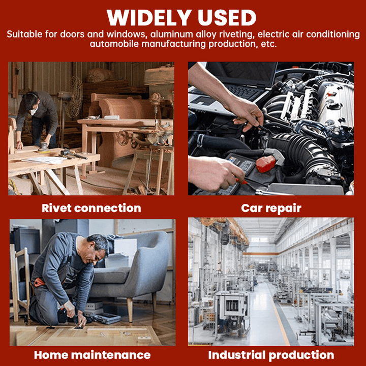 ProGrip — Turn your cordless screwdriver into a precise power machine for effortless riveting without exhaustion | Stornfield