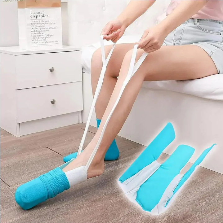 FlexiStep — Put on pain-free socks and feel the freedom! | Stornfield