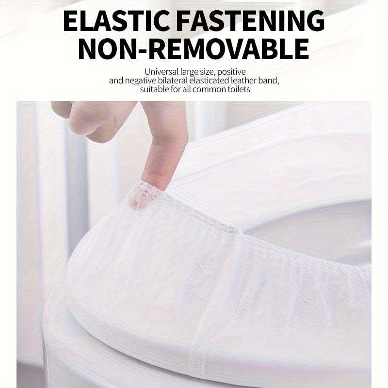 Disposable toilet seat cover with elastic 50/100 pcs | Stornfield