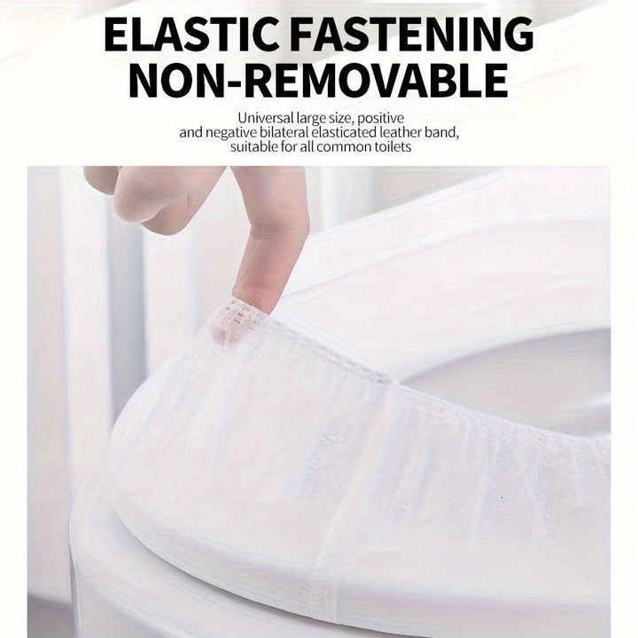Disposable toilet seat cover with elastic 50/100 pcs | Stornfield