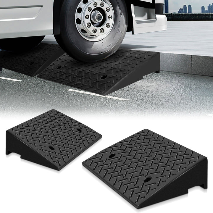 2 Piece Curb Ramp Rubber Access Ramp 3T | Stornfield