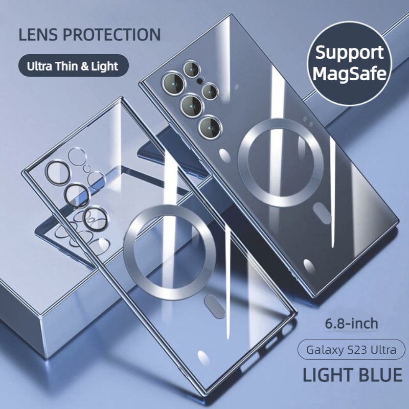 Stornfield | Luxury Transparent Magnetic Cover for Samsung