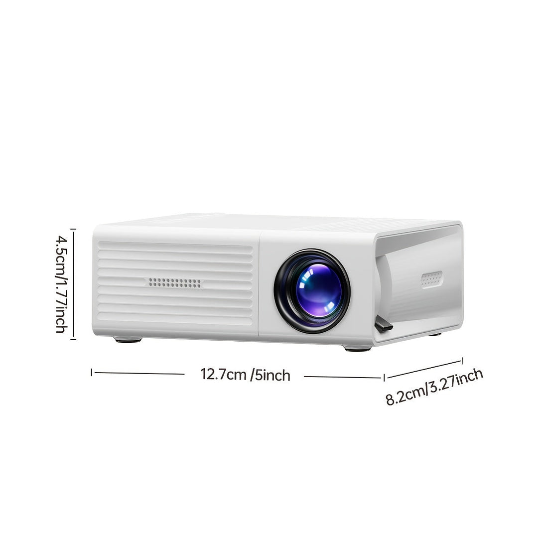 Stornfield | Ultra-Bright Mini Projector 3000 Lumen – Portable, HDTV & USB, Ideal for Home Cinema & Outdoors!