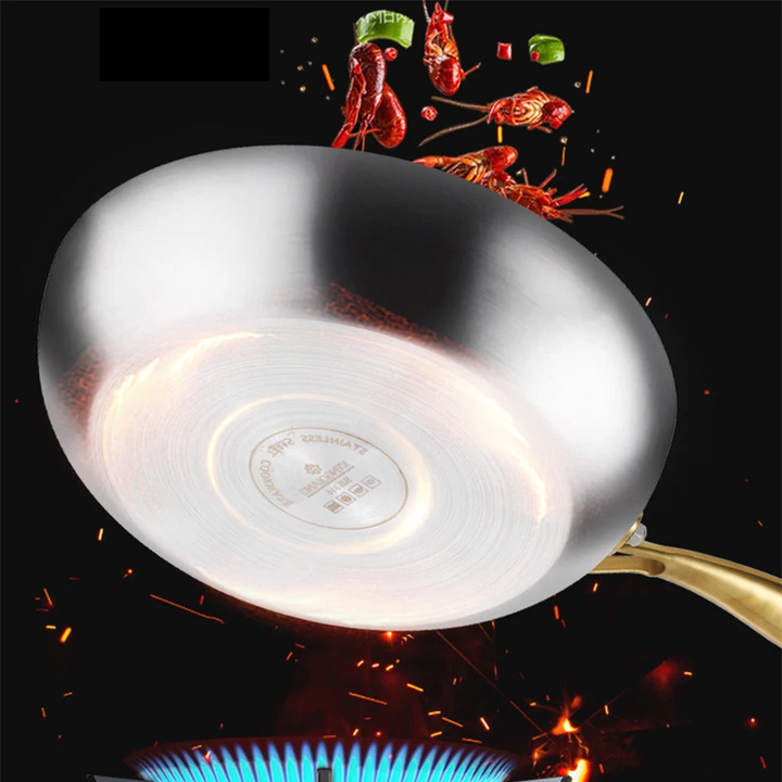 ChefSteel – Professional Stainless Steel Frying Pan for Gas & Induction Stornfield