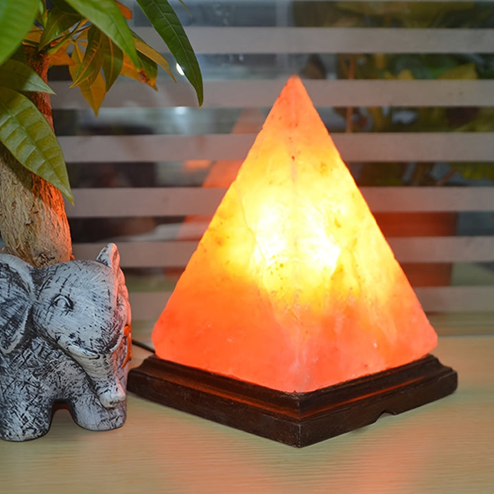 Stornfield | Salt Lamp - Handcrafted Himalayan Salt Lamp with 8 Color Changing LED, USB Powered