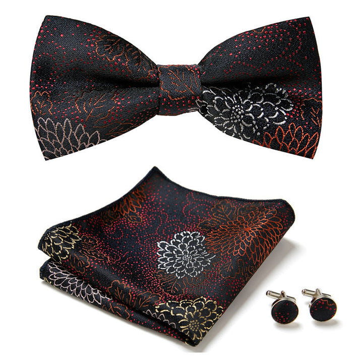 Three-piece set with stylish bow ties Stornfield