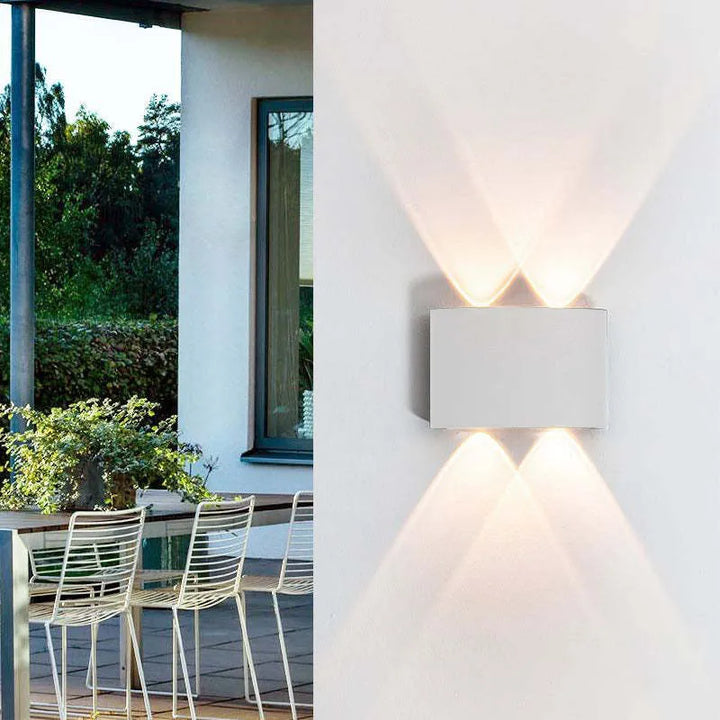 Stornfield | Wall Light Modern White LED Waterproof Lamp