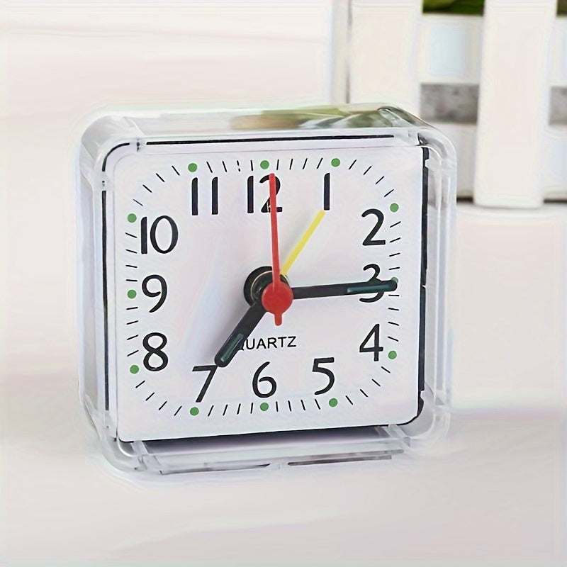 Simple White Square Alarm Clock | Stornfield