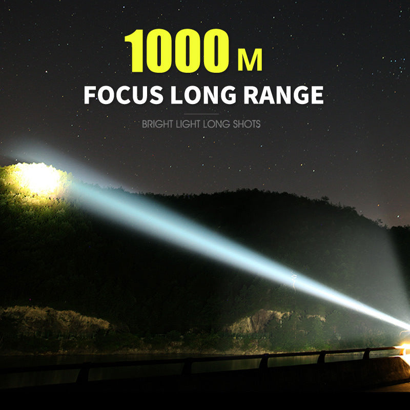 Stornfield | High Power LED Flashlight 30000-5000 Lumens, Waterproof