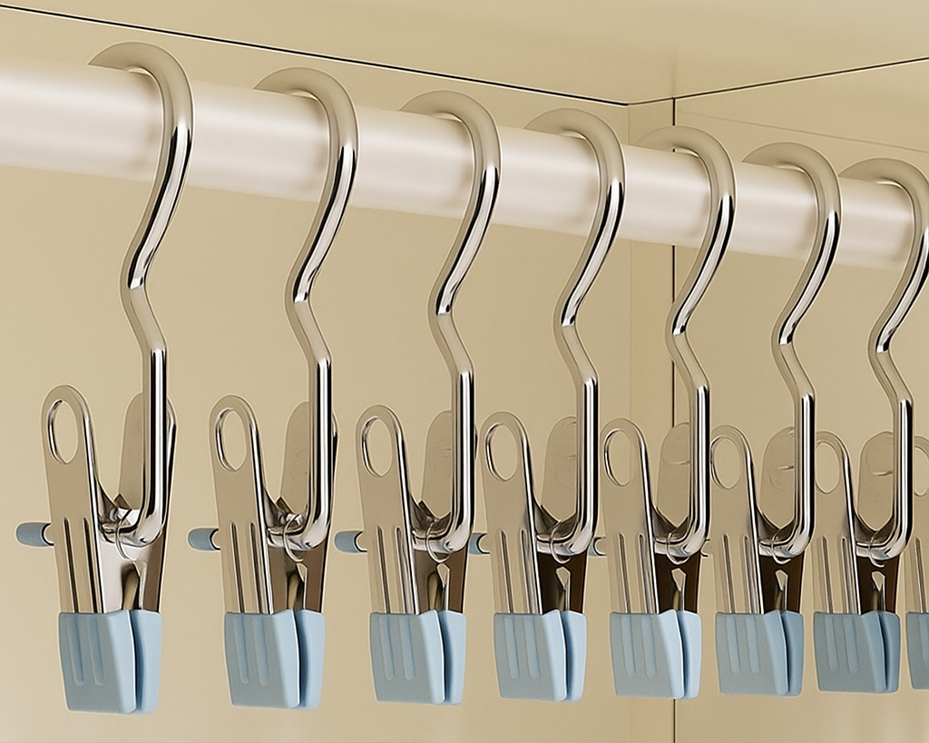 FlexiClip — Rustproof gentle hold for flawless laundry, anytime and anywhere | Stornfield