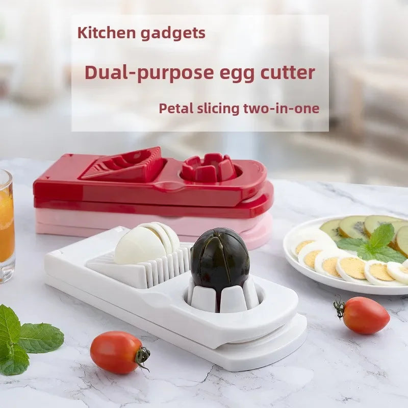 2in1 Egg Slicer Multifunctional Stainless Steel Slice Dice Kitchen Tool | Stornfield