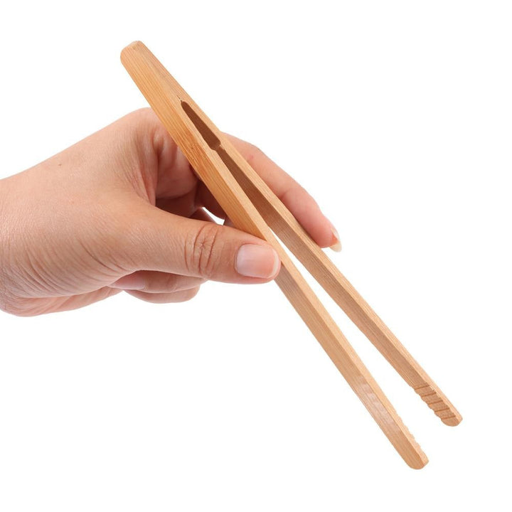 2pcs Bamboo Wood Toast Tongs | Stornfield