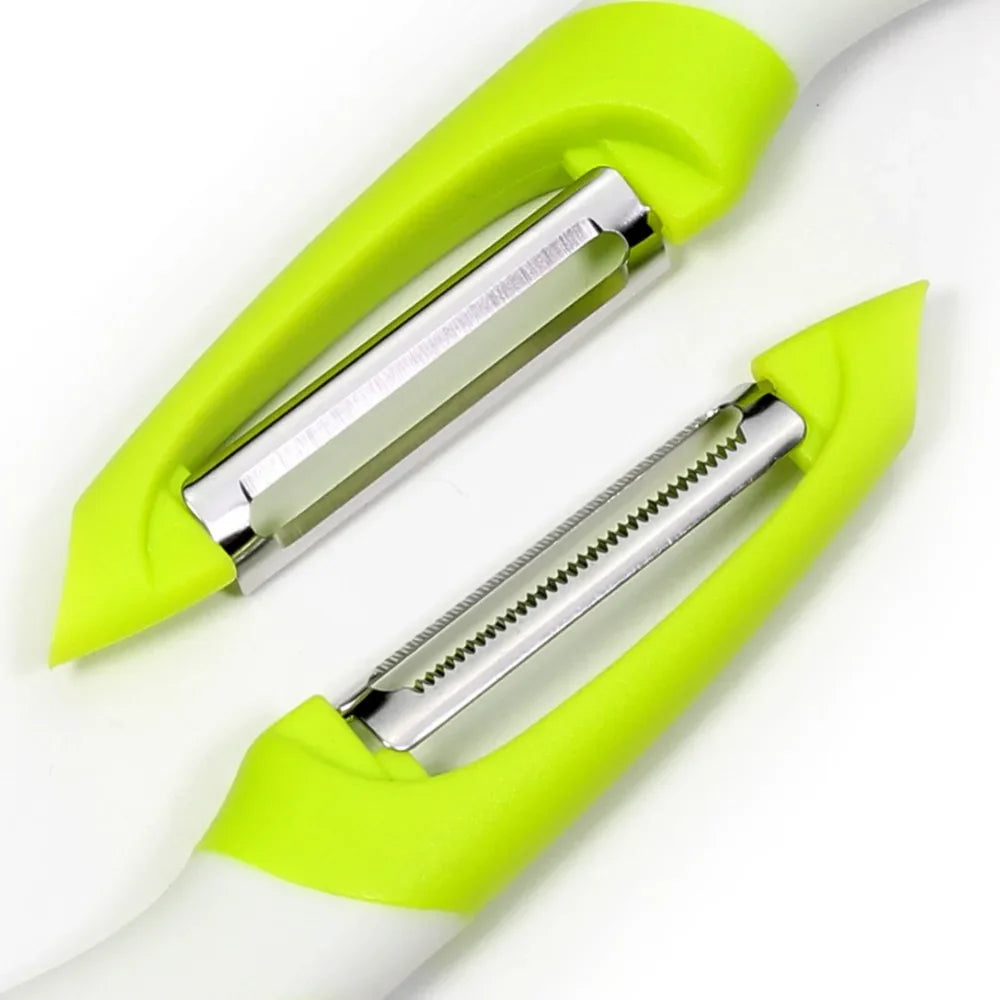 2pcs Ultra Sharp Stainless Steel Blade Fruit and Vegetable Peeler Set | Stornfield