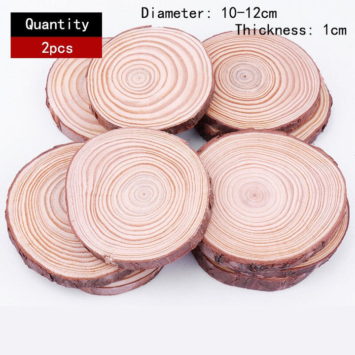 Natural Wood Slice Coasters | Stornfield