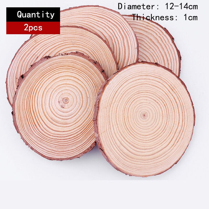 Natural Wood Slice Coasters | Stornfield