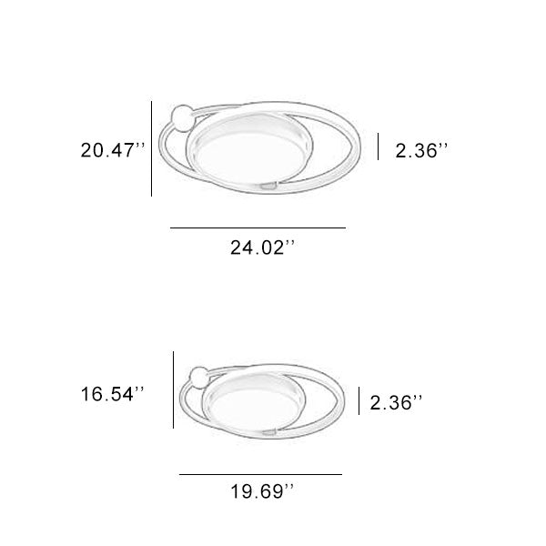 Stornfield | Nordic Round Recessed LED Ceiling Light