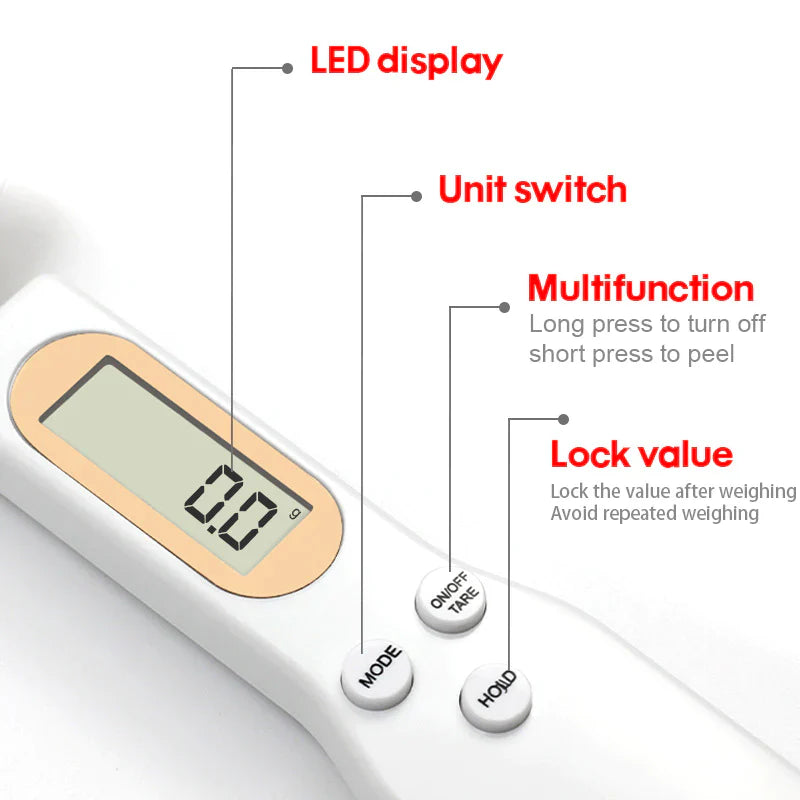 Digital Spoon Scale with LCD Display Stornfield