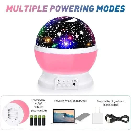 Projector Night Light Rotating Stars Stornfield