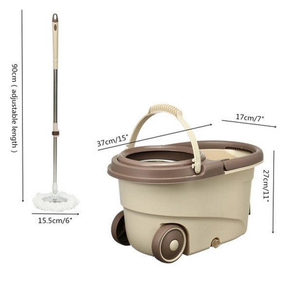 Premium Spin Mop with Stornfield Bucket