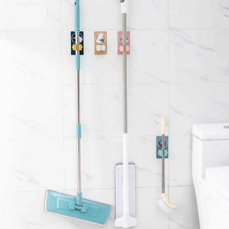 Broom Holder Creative Character Wall Mounted Stornfield