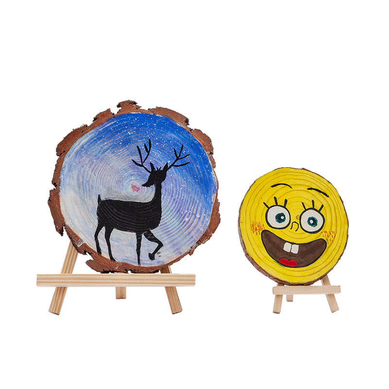 Natural Wood Slice Coasters | Stornfield
